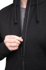 Särmä Merino Wool Hoodie. The material of the back of the zipper has been changed to a stronger one as well in 2022.