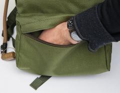 Särmä TST Patrol pack. Small zippered pocket on the outside