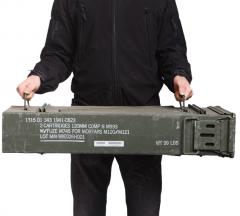 US Ammunition Box, 120 mm, Surplus.