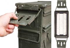 US Ammunition Box, 120 mm, Surplus.