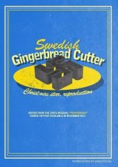 Swedish cookie cutter, reproduction.