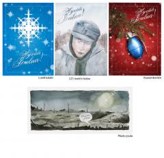 Christmast card, 4 cards Christmast card, 4 cards