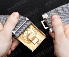 NVA Webbing belt, gray, surplus.