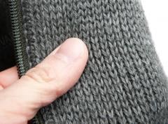 Swiss pullover, thick with zipper, surplus.