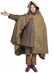 Soviet Plash-palatka, rain cape/shelter half, surplus. When used as a cape the Plash will protect its wearer from wind, women and some rain too.