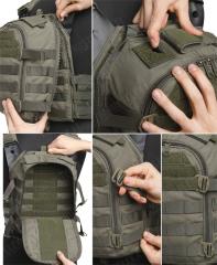 Sioen Ballistics Tacticum Plate Carrier day pack.