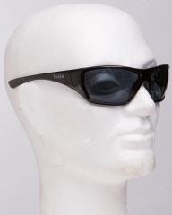 Bollé Hustler ballistic sunglasses, Smoke Gray. 