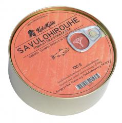 Kalakalle Smoked Salmon groats in tomato sauce, 235 g, canned. 