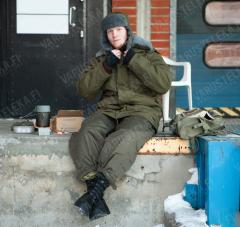 Austrian winter trousers, olive drab, surplus.