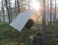 DD Hammocks 3x3 Tarp, DD Multicam. 