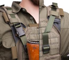 Särmä TST 2-piece Utility Strap. The longer strap can be used as a sling with a tactical vest.