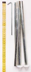 Hungarian Tent Stake and Pole Set, Surplus.
