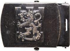 Finnish lion belt buckle, large, surplus. 