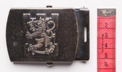 Finnish lion belt buckle, large, surplus.
