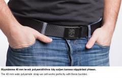 Finnish lion belt buckle, small, surplus. 