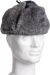 Finnish fur hat, gray, surplus.