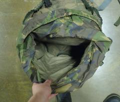 British Patrol Pack 30 Litre, DPM, Surplus. A view of the main compartment.