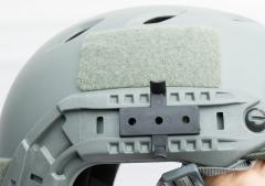Ops-Core FAST Base Jump Military Helmet. WingLoc Adapter attached onto the ARC rail.
