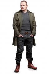 BW V-neck Pullover, Gray, Surplus.