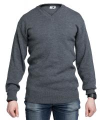 BW V-neck Pullover, Gray, Surplus BW V-neck Pullover, Gray, Surplus