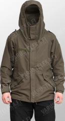 Austrian field jacket w. membrane, ECWCS model, surplus.