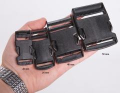 ITW Classic SR buckle, black.