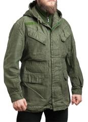Belgian M64 parka, surplus.
