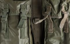French F2 Combat Pack, Surplus. Buckle styles and materials may vary from pack to pack.