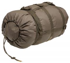 BW Carinthia Defence 4 sleeping bag, surplus. A good standard compression sack is included.