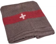 Swiss wool blanket, repro.
