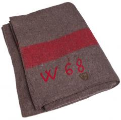 Swiss wool blanket, repro.