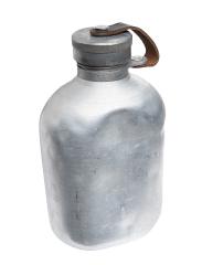BW Canteen with Cup and Another Cup, Surplus.