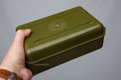 Polish first aid box, plastic, unissued.