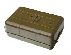 Polish first aid box, plastic, unissued.