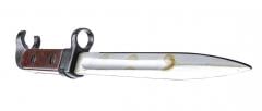 Soviet AK-47 6H2 Bayonet, Surplus. Titanium blade, because titanium is cheap (read the description for more info).