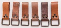 Czechoslovakian belt loop, leather, surplus.