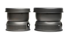 Trangia 25-1HA Camping Stove. Size comparison, model 27 and 25.