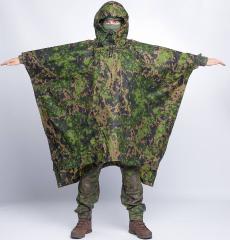 Särmä TST L6 Rain Poncho, M05 woodland camo.