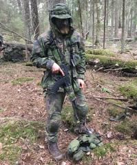 Särmä TST L4 Recon Smock. Prototype in field testing.