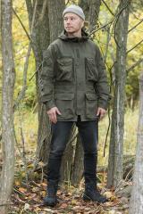 Särmä TST L4 Recon Smock. Model's height is 175 cm and chest circumference 98 cm. Model is wearing size Small Regular.