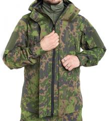 Särmä TST L6 Hardshell Jacket. Front zipper with storm flaps to keep the suck out.