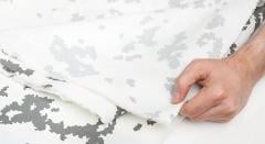 Foxa Viking Camo Fabric, M05 Snow Camo, by the meter.