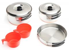 MFH camping cooking set, Large MFH camping cooking set, Large