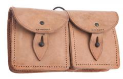 French MAS-49 ammunition pouch, leather, surplus. 