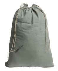 US laundry bag, gray-green, surplus. 