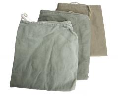 US laundry bag, gray-green, surplus.