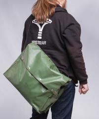 Czech large rubberized bag, surplus.