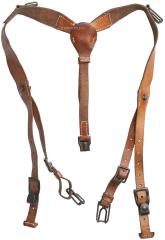 Czech Y-straps, leather, surplus.