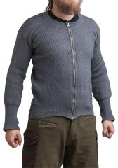 Danish sweater, with zipper, surplus. 