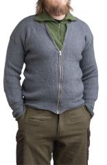 Danish sweater, with zipper, surplus.